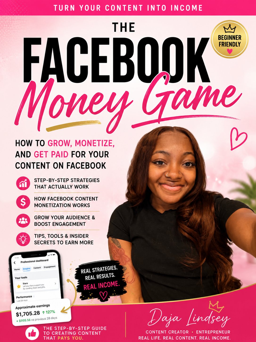 The Facebook Money Game (How to Grow, Monetize, and Get Paid for Your Content on Facebook)