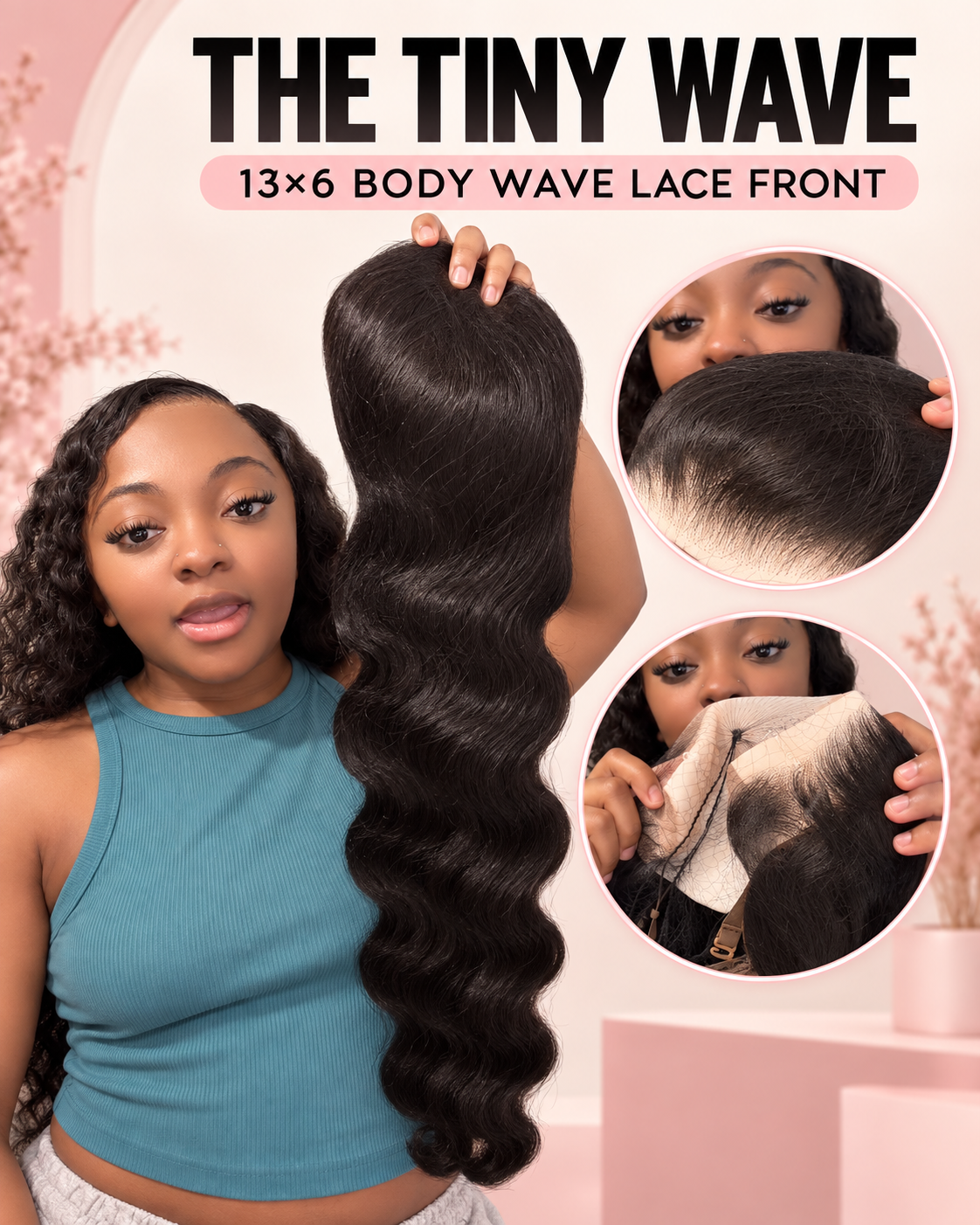 The Tiny Wave | 13x6 Body Wave Lace Frontal Wig