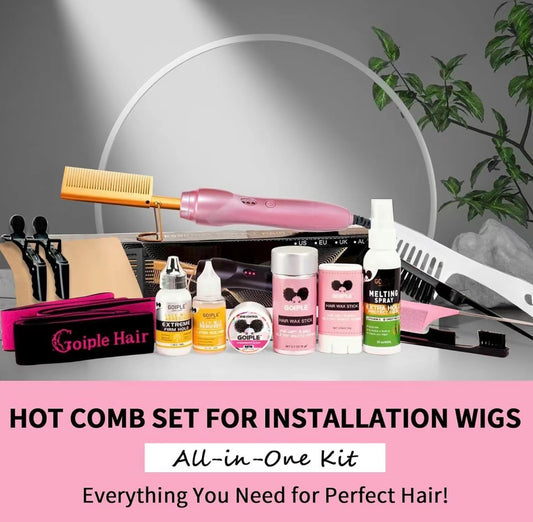 Tiny Mama Approved Wig Install Kit - 19 Piece Golpie Tool Set